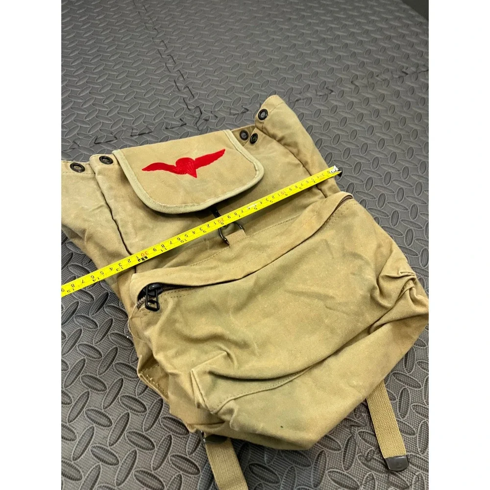 Rare‎ Banana Republic Backpack Unisex Israeli Paratrooper Vintage Safari Canvas